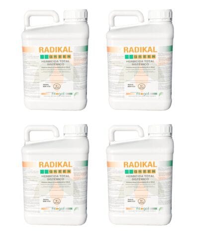 Herbicide Radikal Professionnel 4x5L tous jardins