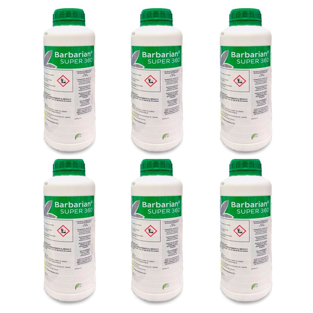 Herbicide 6x1L Barbarian Pour Tous Les Jardins
