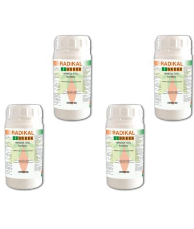 Herbicide Radikal Professionnel 4x500ml Tous Jardins