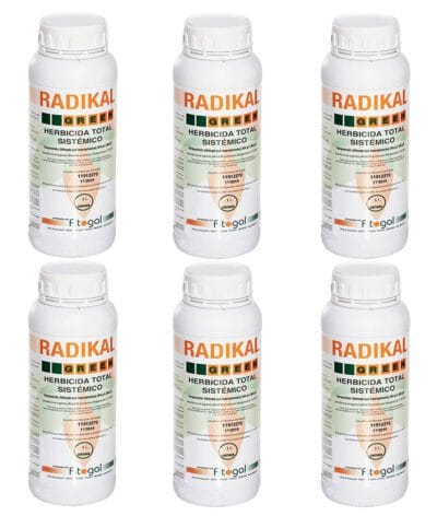 Herbicide Radikal Professionnel 6x1L tous jardins