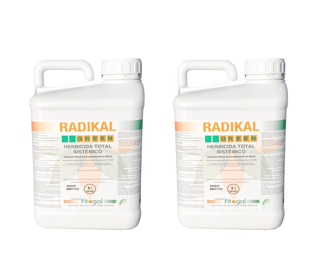Herbicide Radikal Professionnel 2x5L tous jardins