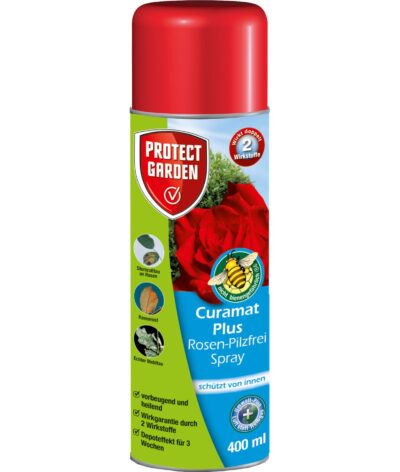 Spray fongicide pour rosiers Protect Garden Curamat Plus 400 ml