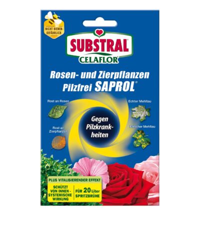 Fongicide Celaflor pour rosiers et plantes ornementales Saprol 16 ml