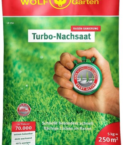 WOLF-Garten LR 250 Turbo Réensemencement 250 m², 5 kg