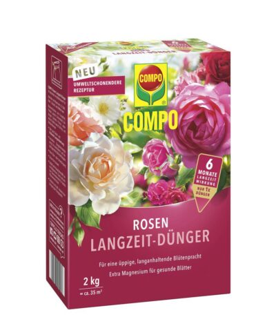 Engrais à long terme COMPO pour rosiers 2 kg