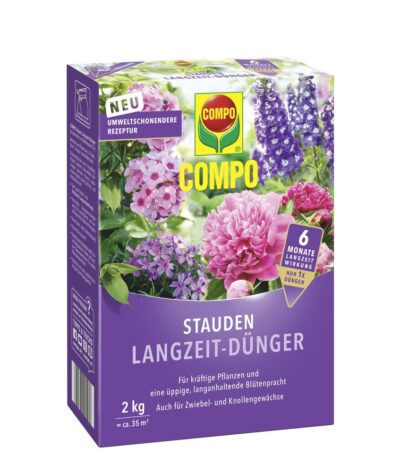 Engrais à action prolongée COMPO pour plantes vivaces 2 kg