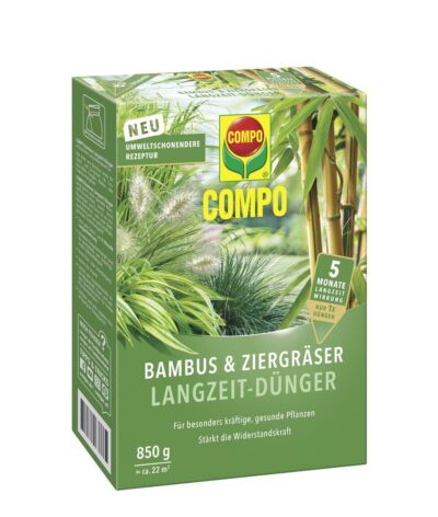 COMPO Engrais à libération lente pour bambous et graminées ornementales 850 g