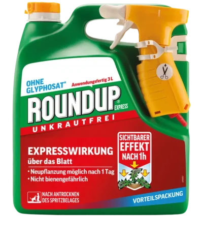 Désherbant ROUNDUP EXPRESS en flacon pulvérisateur de 3L