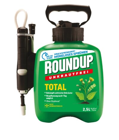 Désherbant ROUNDUP Système de pulvérisation à pression totale 2,5 l