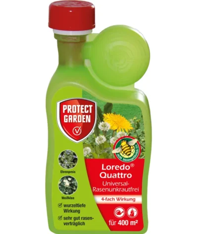Loredo Quattro Désherbant sélectif gazon 400ml