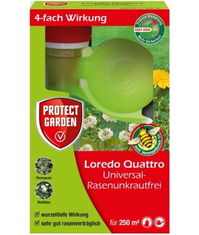 Loredo Quattro Désherbant sélectif gazon 250ml