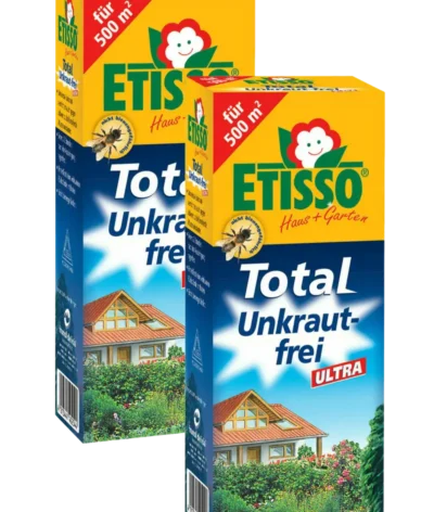 Frunol Etisso ULTRA 360° (successeur du Roundup Universal) – Éradication Totale des Mauvaises Herbes 2 x 250 ml